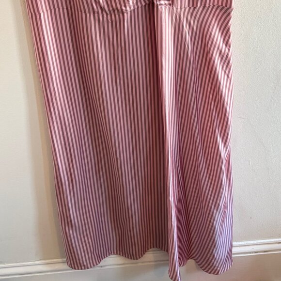 NWOT Humanoid Pink Striped Dress - Size M - Picture 3 of 5